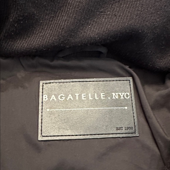 Anthropologie Bagatelle Black Puffer Jacket - Picture 4 of 8